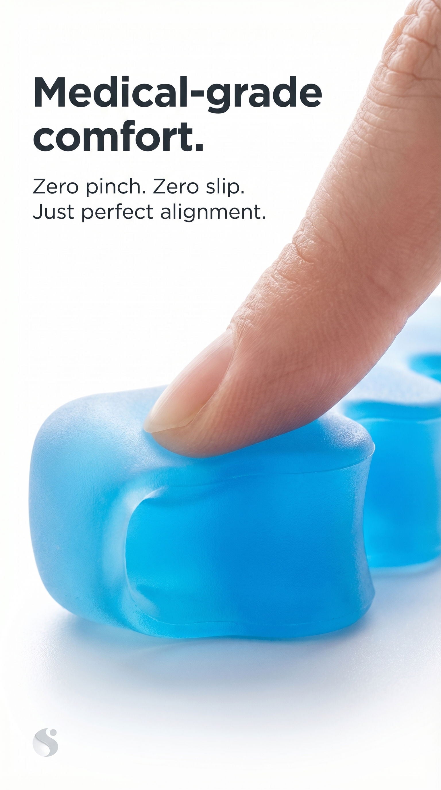 Silicone Toe Straighteners Pack